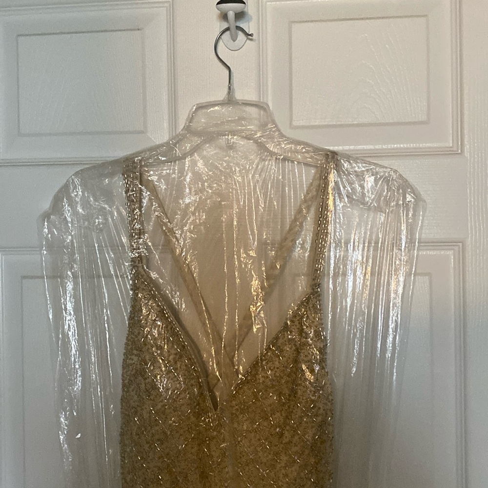 Nude MacDuggal dress